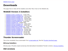 Tablet Screenshot of download.webbie.org.uk